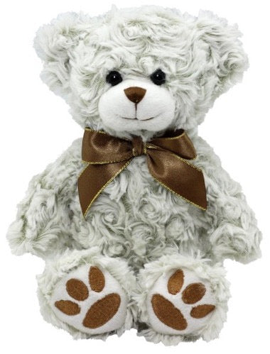 Archie Teddy Bear - Grey – Flowers On Cashmere